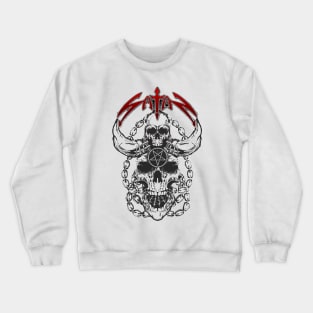 Satan N Skull War Crewneck Sweatshirt